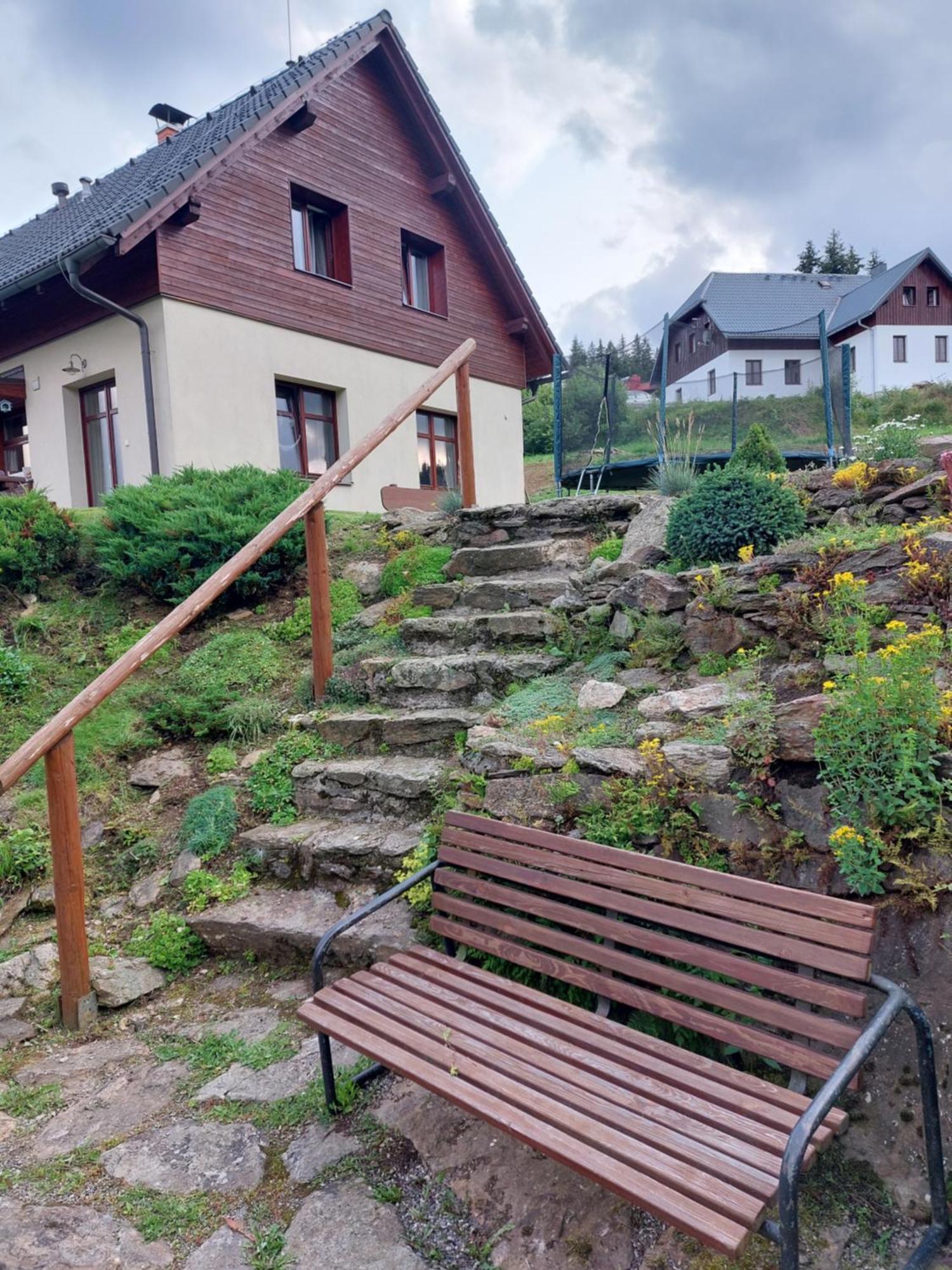 Wellness Chata Rosnatka Kvilda Zewnętrze zdjęcie